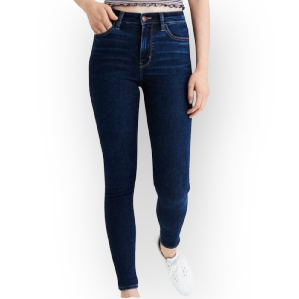 🦅 AEO Next Level Stretch Super Hi Rise Jegging